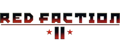 Red Faction II title screen for Playstation 2